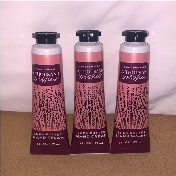 Bath & Body Works A Thousand Wishes Hand Creams x3 - Picture 1 of 1
